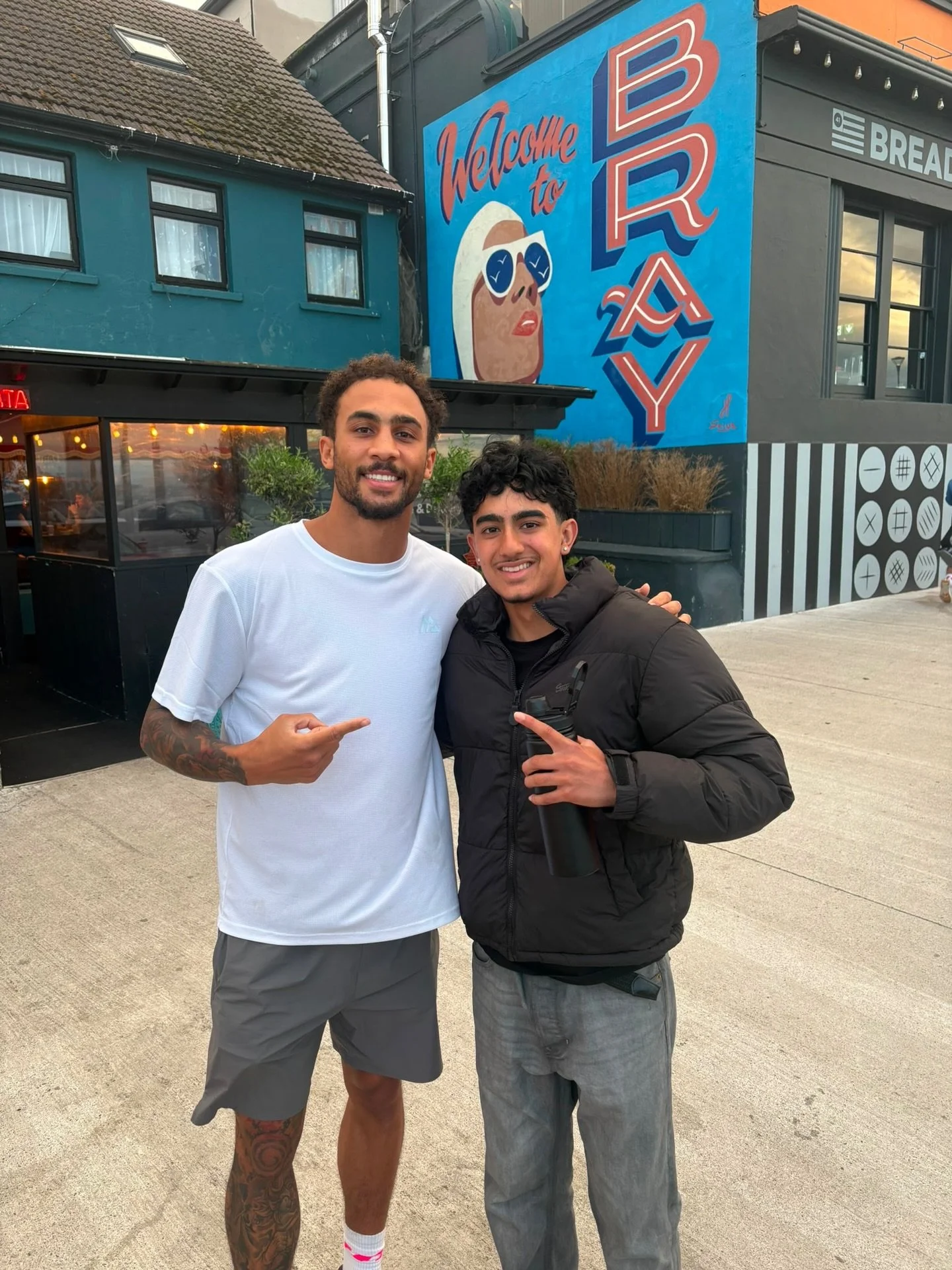 A champion in the ring, a champion at choosing dinner. Great to have Ben Whittaker stop by Daata Bray. @benwhittaker