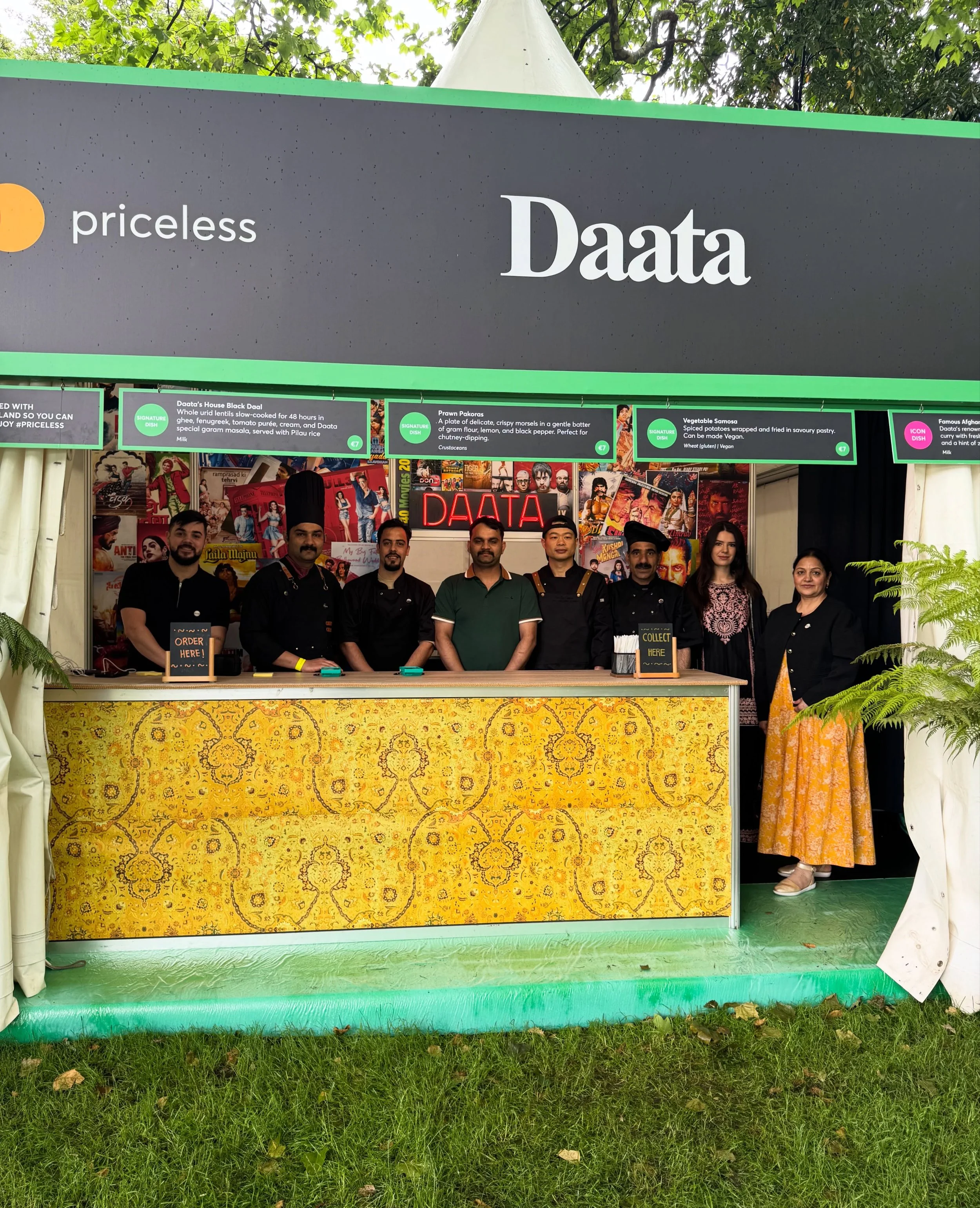 We are officially live at @tasteofdublin 😍

Catch us all weekend from Thursday to Sunday 12-10:30pm in Merrion Square. Be sure to stop by and say hello to the Daata team and enjoy your favourite dishes!