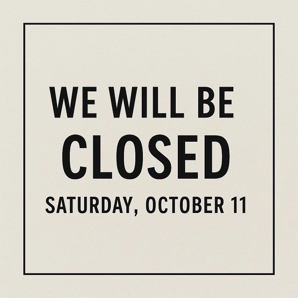 Heads up, everyone!
We&rsquo;ll be closed this Saturday evening for a private event.

The band originally scheduled has been canceled due to weather, and with the private wedding taking over the property, we&rsquo;ll be focused on hosting that celebr