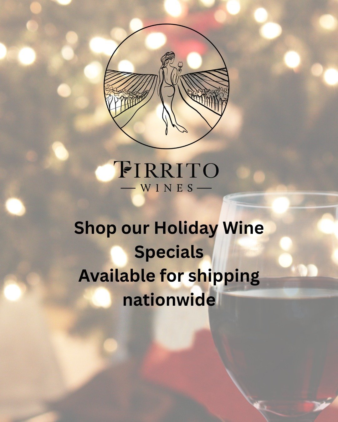 ✨ Holiday wine specials are here! ✨
Shop our curated collections online, order now &amp; pick up at the farm, and or have it shipped nationwide.

Perfect gifts, easy hosting, or just a little self‑treat.
Grab yours before they&rsquo;re gone.

🍷 Orde