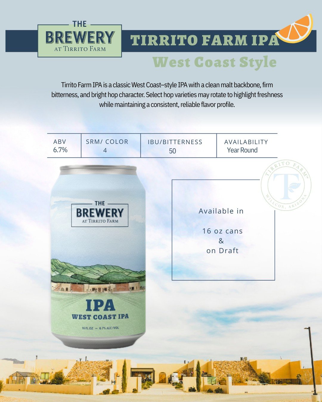 Two new beers. Two very different moods.

🍺 Irish Red Ale &mdash; lighter, smooth, and easy-drinking. 4.6% ABV
🍺 West Coast IPA &mdash; bolder, hoppier, and higher in alcohol. 6.7% ABV

What are you in the mood for?

Start light with the Irish Red 