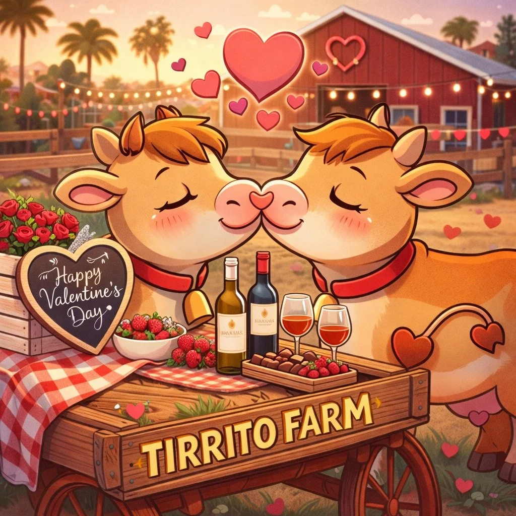 Love is in the air&hellip; and in the pasture ❤️🐄
Happy Valentine's Day