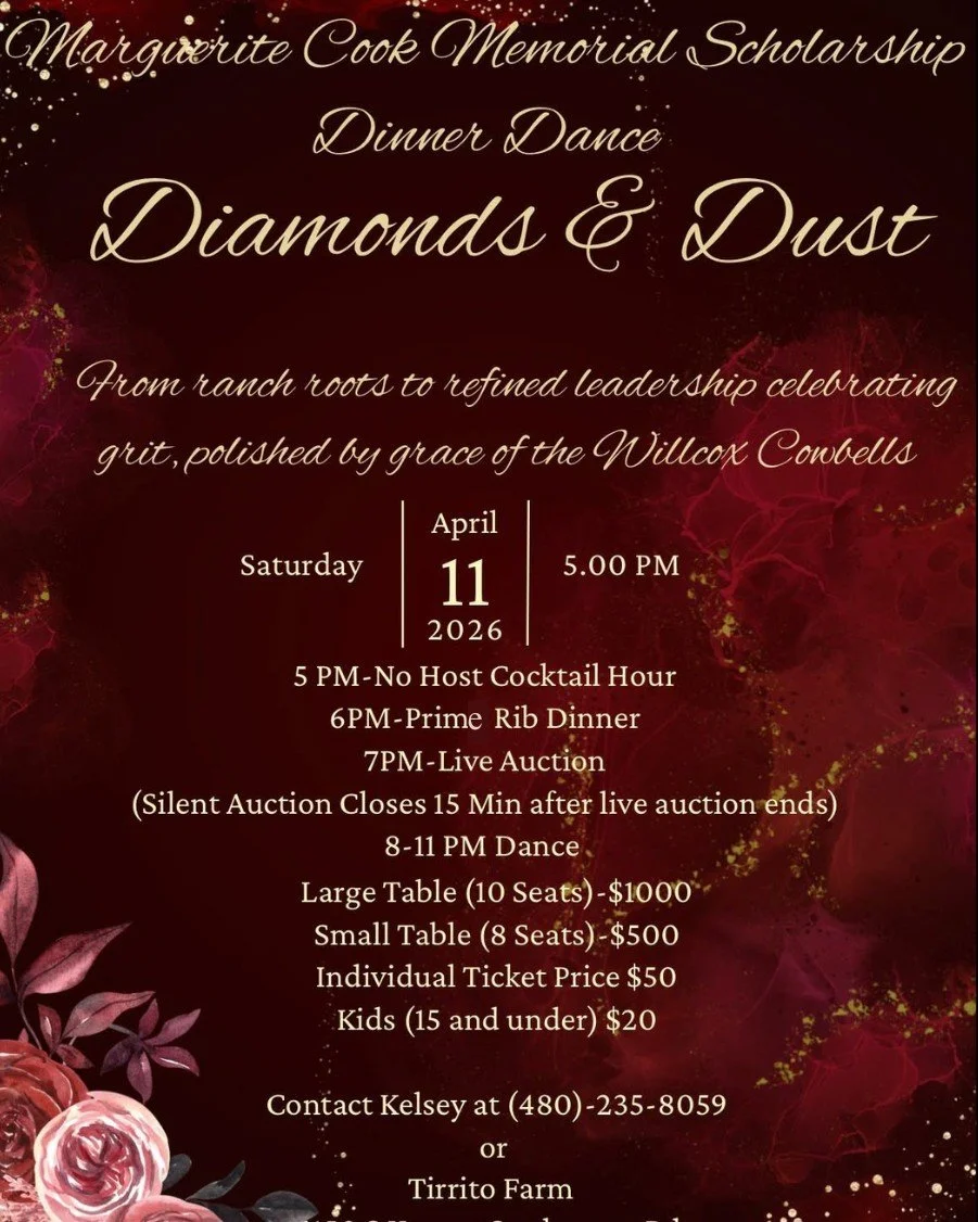 Just a reminder &mdash; Tirrito Farm will be closed tomorrow (Saturday) as we host Diamonds &amp; Dust.

A few tickets are still available for this special evening.

We&rsquo;ll reopen Sunday with regular hours.