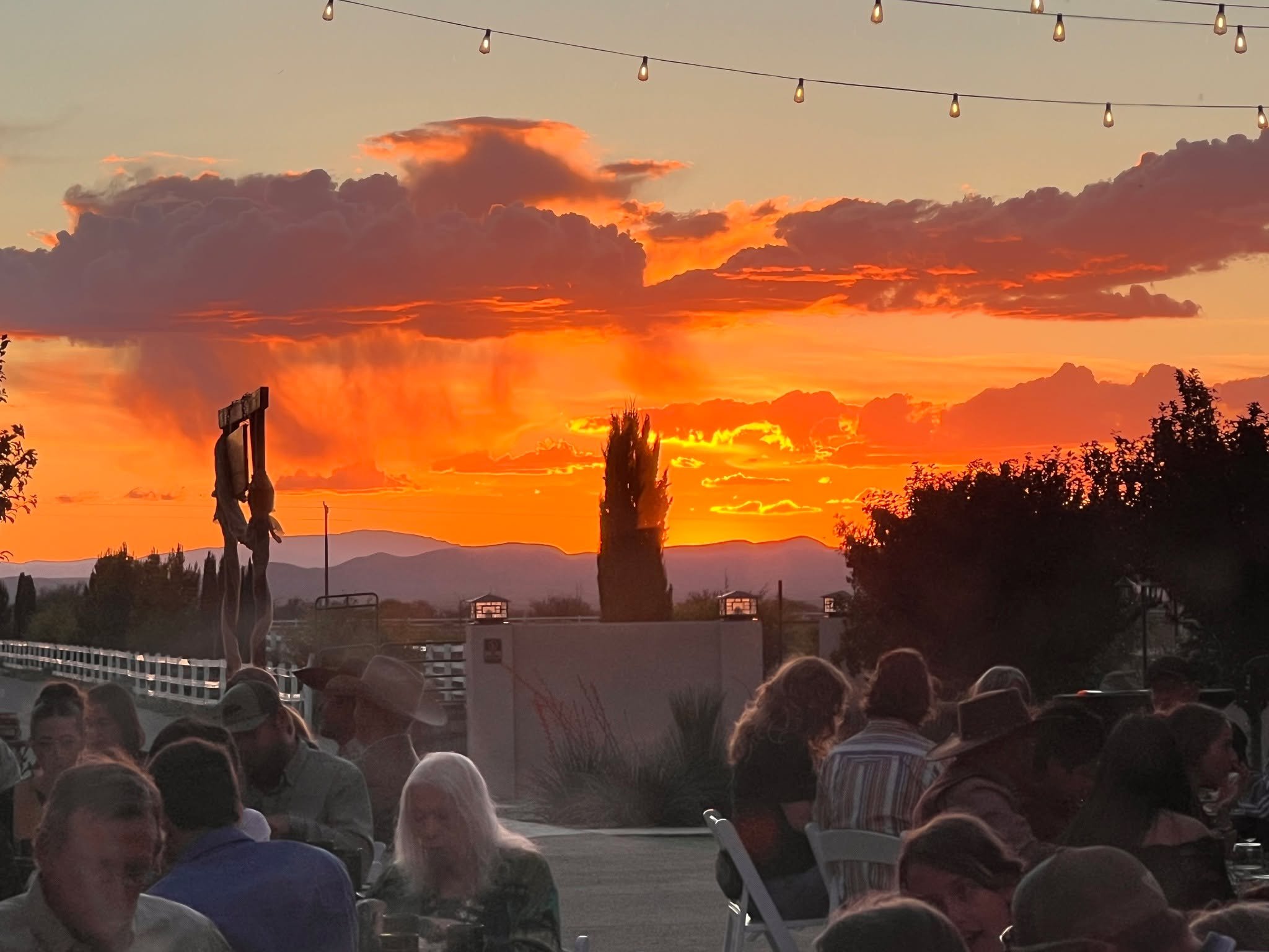 Thank you to everyone who came out for Cowbells Saturday night in support of a great cause.

It was a beautiful evening, incredible sunset, and even better company. 🌅

📸: Robert Fino: Photo Credit

 #thingstotryinwillcoxaz #thingstodowinwillcoxaz #