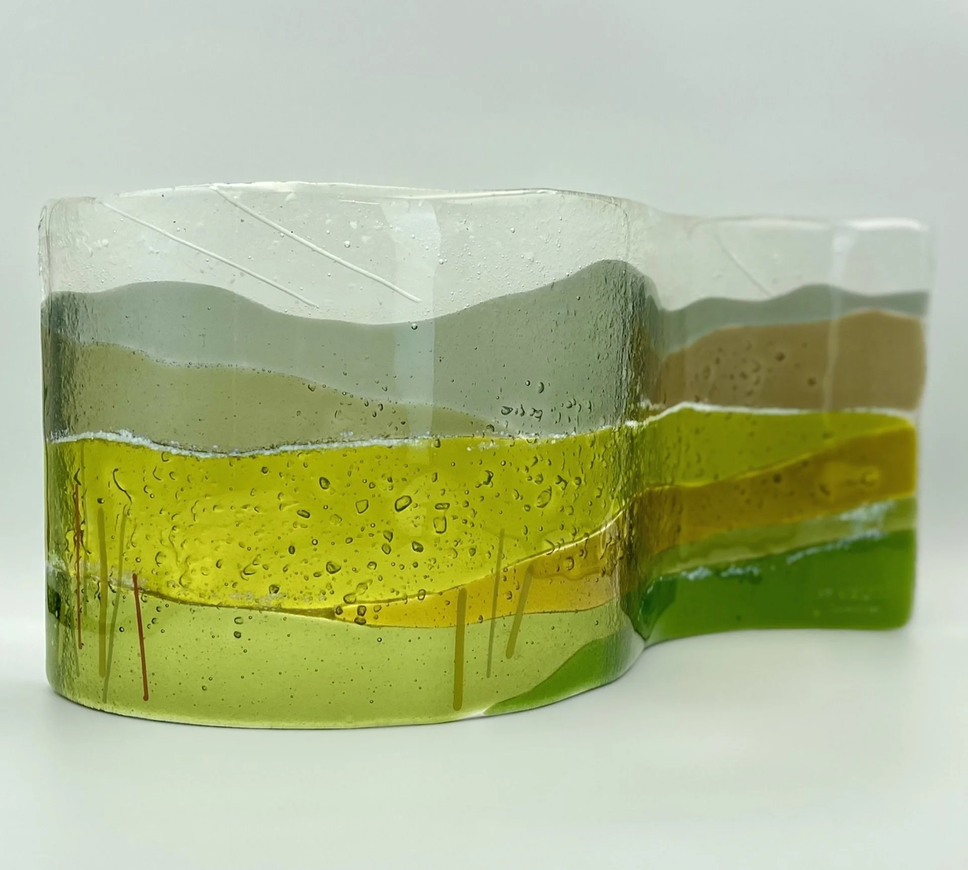 Jo Vincent Custom Glass Fluid Form