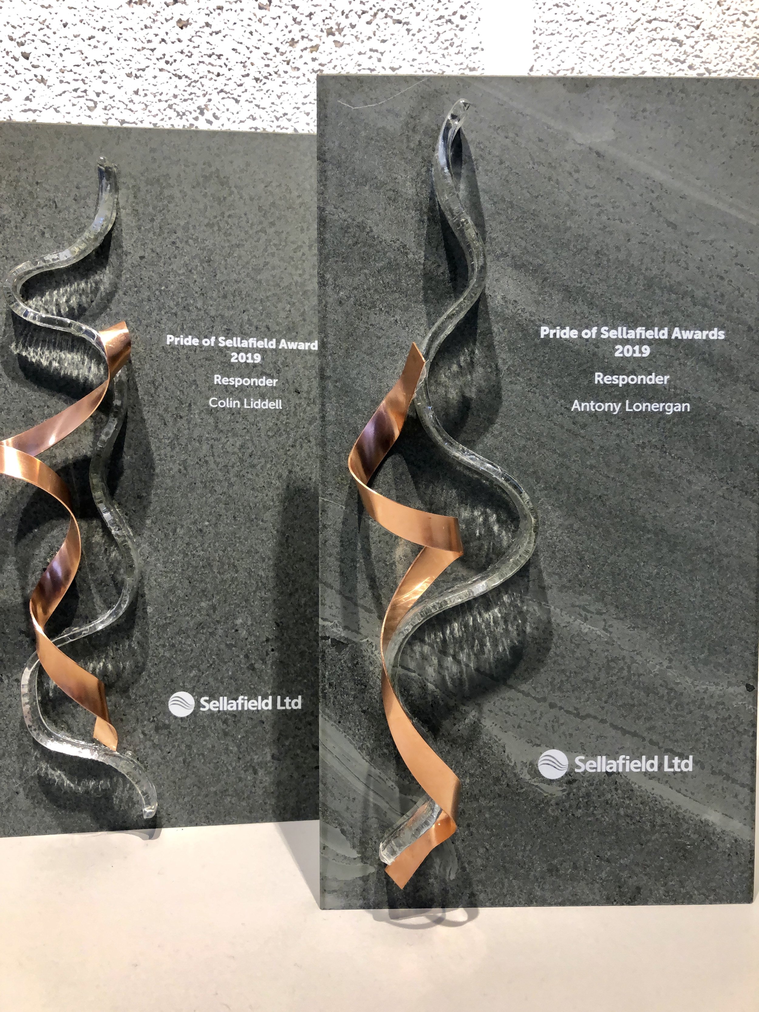 Jo Vincent Glass Copper Awards Commission