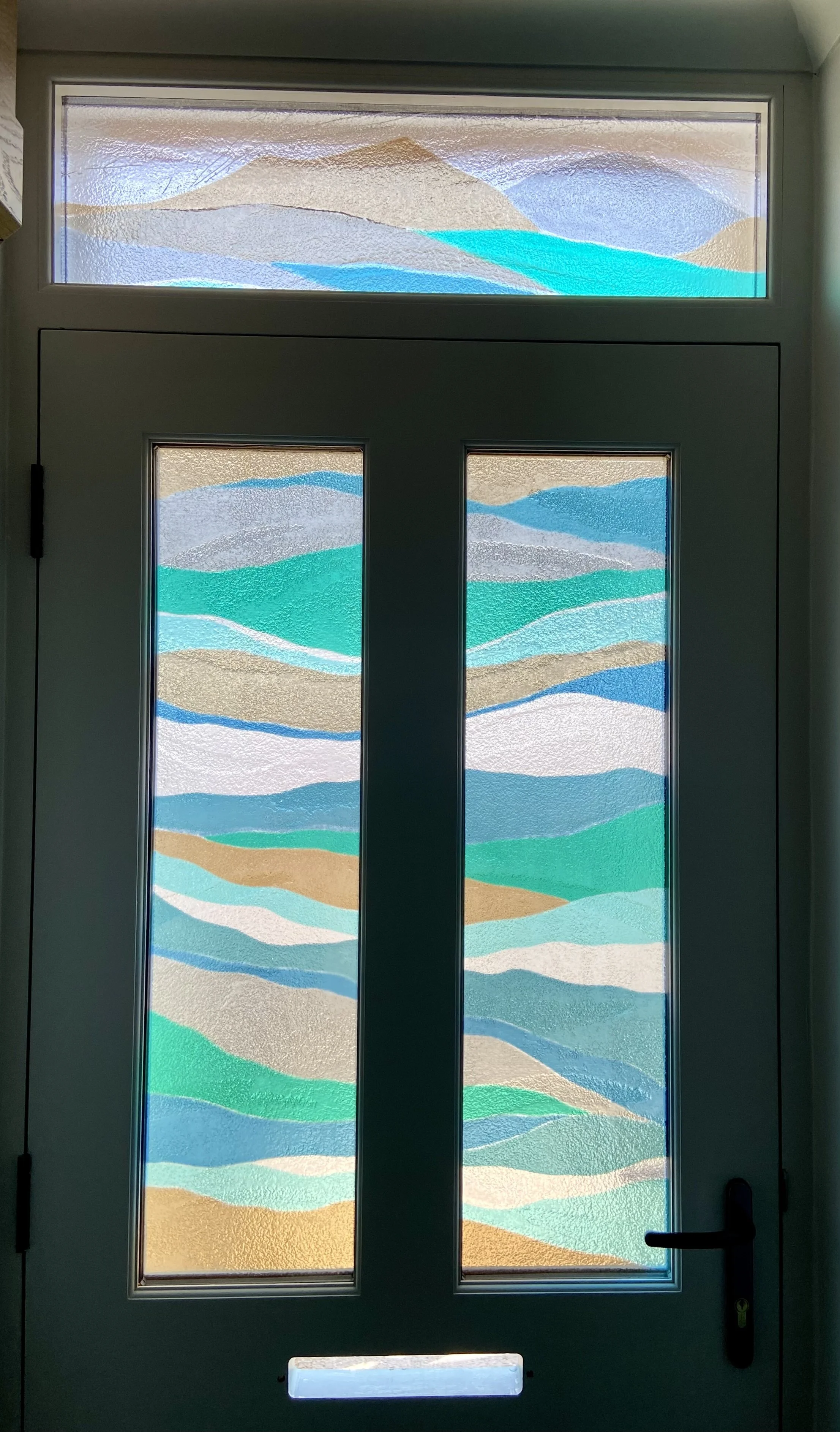 Jo Vincent kiln-formed architectural glass