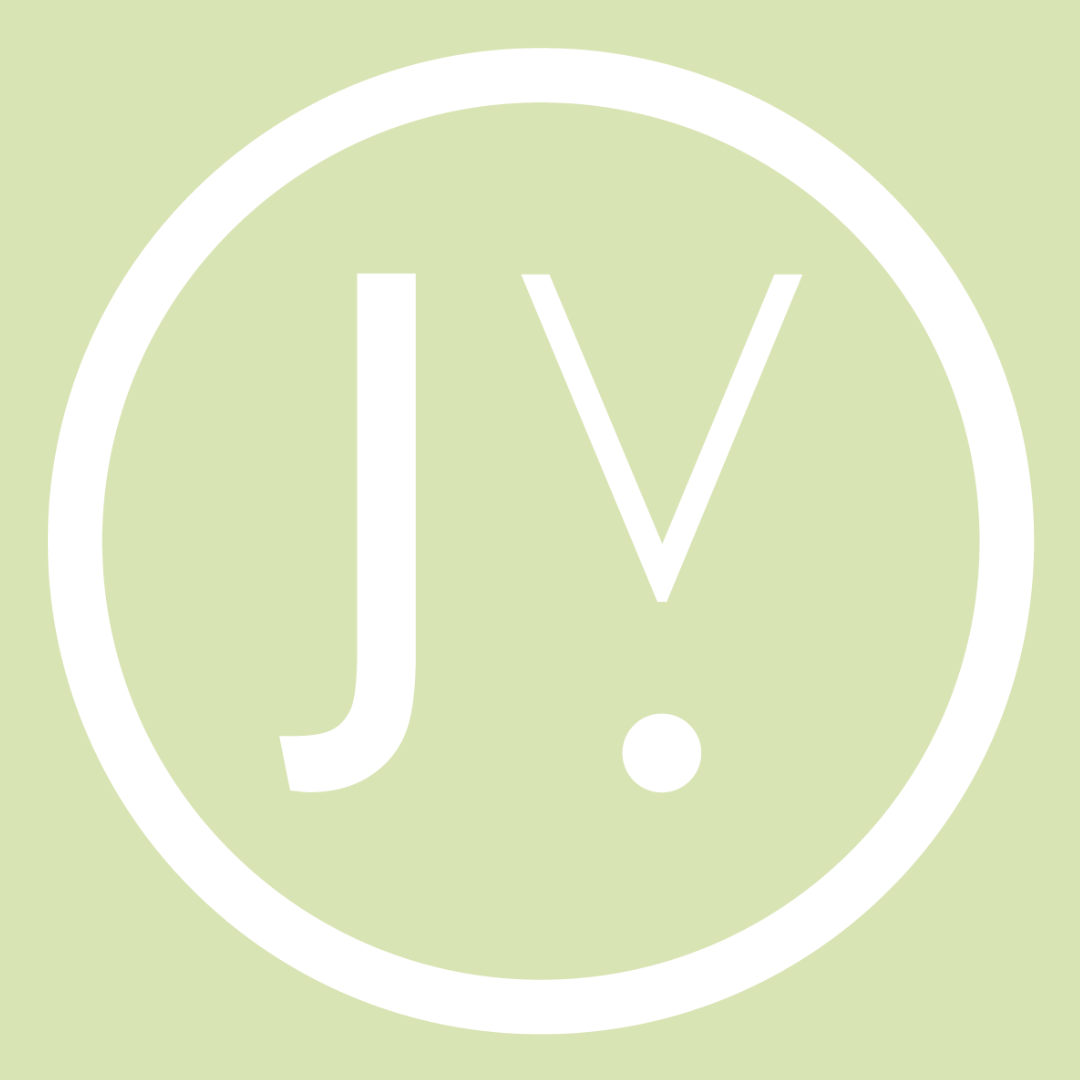 Jo Vincent : Glass Studio logo in green