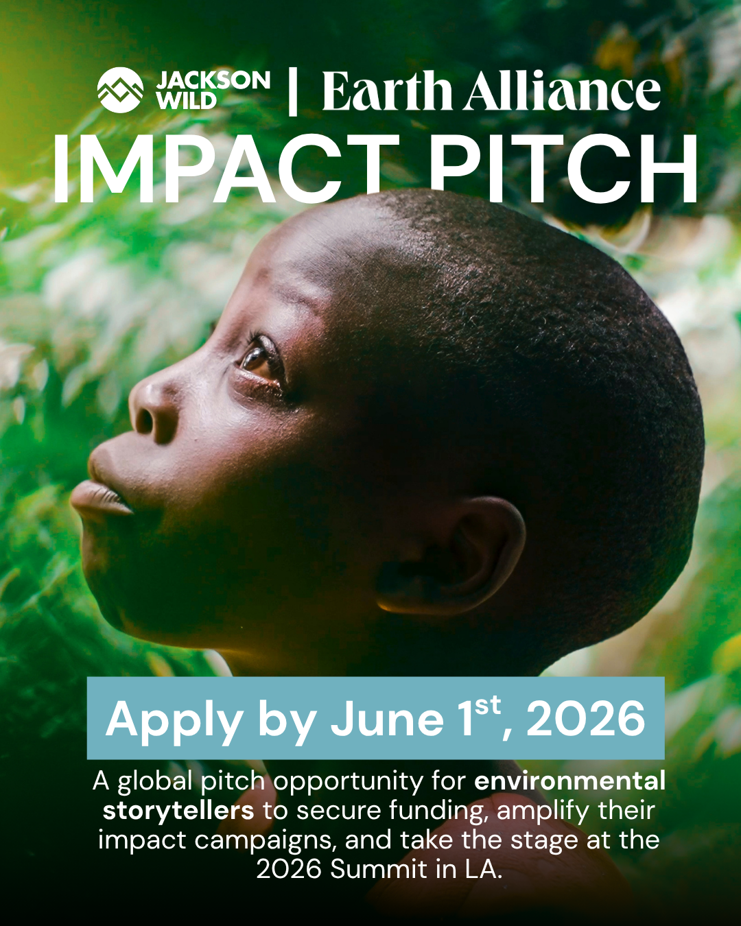 NOW OPEN: 2026 Earth Alliance Impact Pitch