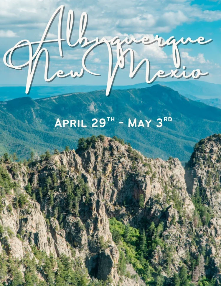 Cover slide of the Albuquerque, New Mexico itinerary