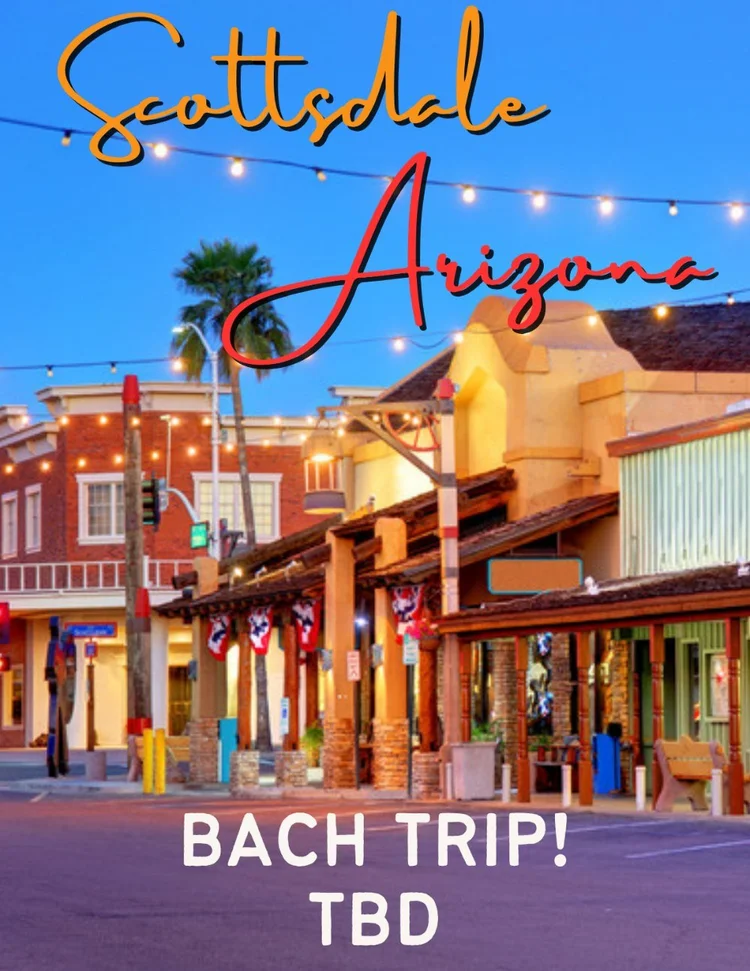 Cover slide of the Scottsdale, Arizona itinerary