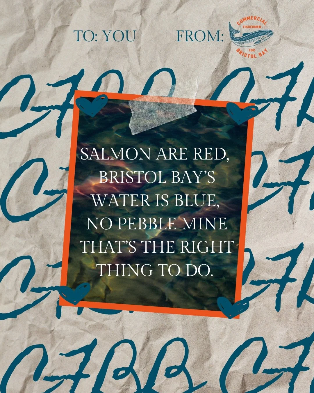 Getting into the Valentine&rsquo;s spirit with a few poems inspired by Bristol Bay and wild salmon. 🐟🌊💙
#BristolBayForever #CFBB #ProtectBristolBay #WildSalmon #valentinesday