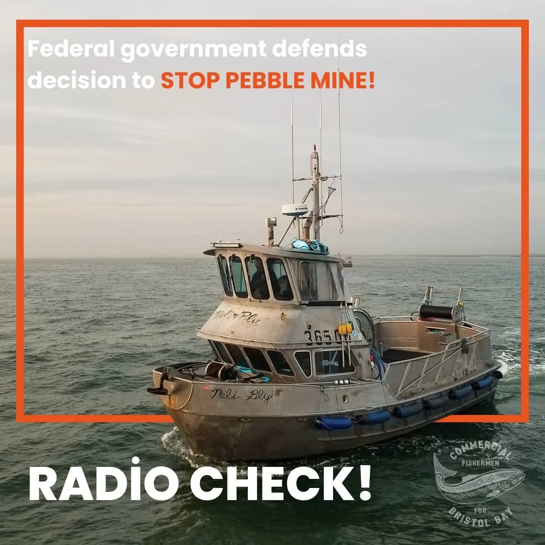 Big news for Bristol Bay.🐟
Last week, the federal government filed its brief defending the decision to stop the Pebble Mine making it clear that this mine poses unacceptable risks to our world-class salmon, and to the sport, commercial, and subsiste