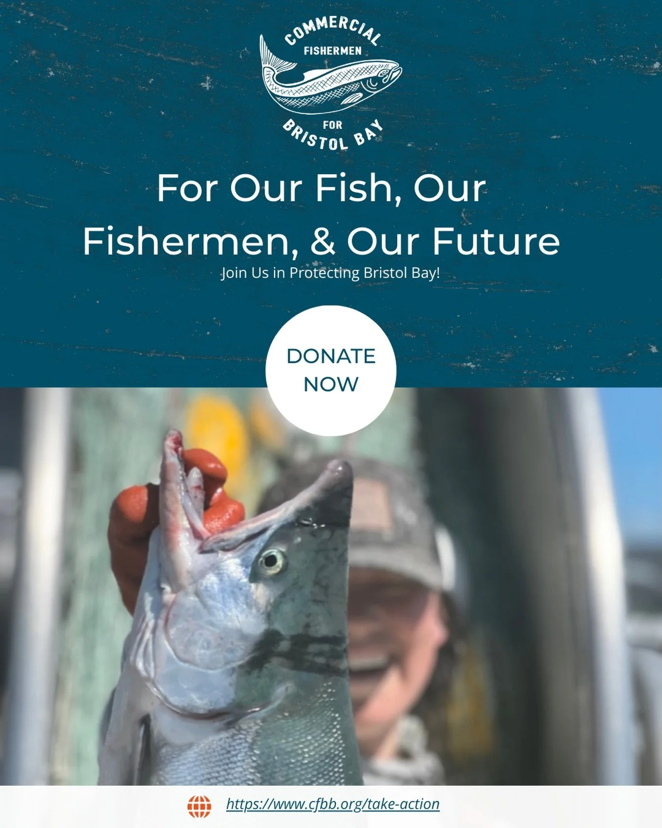 This work is powered by people who love Bristol Bay. ⚓️
Your support helps us continue showing up for the watershed, the fish, and the communities who rely on it. 
Donate through the link in our bio.🌊
#cfbb #bristolbayforever #nopebblemine #naknek #