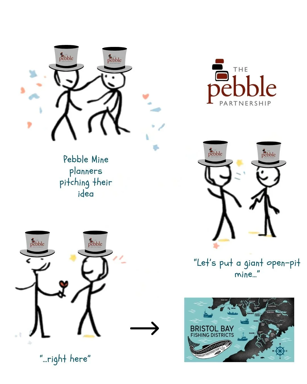 April Fools is for jokes. 🐟 🌊

Not for risking one of the most important salmon ecosystems in the world.

We&rsquo;re not laughing.

 #NoPebbleMine #BristolBayForever #BristolBay #CFBB #ProtectBristolBay