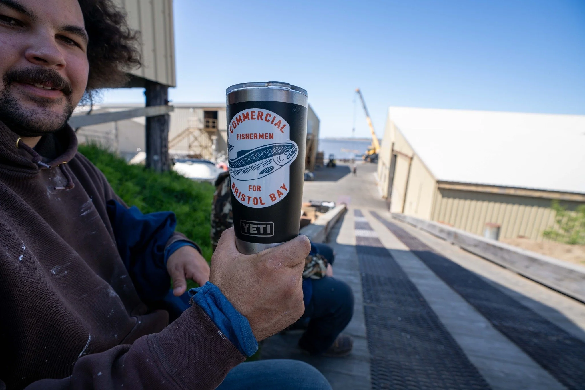 Getting out to Egegik for the pop-up and spending time in Bristol Bay communities last summer was such a good reminder of what this work is all about. 💙

Being out on the Egegik dock, connecting with everyone who stopped by, and feeling that support