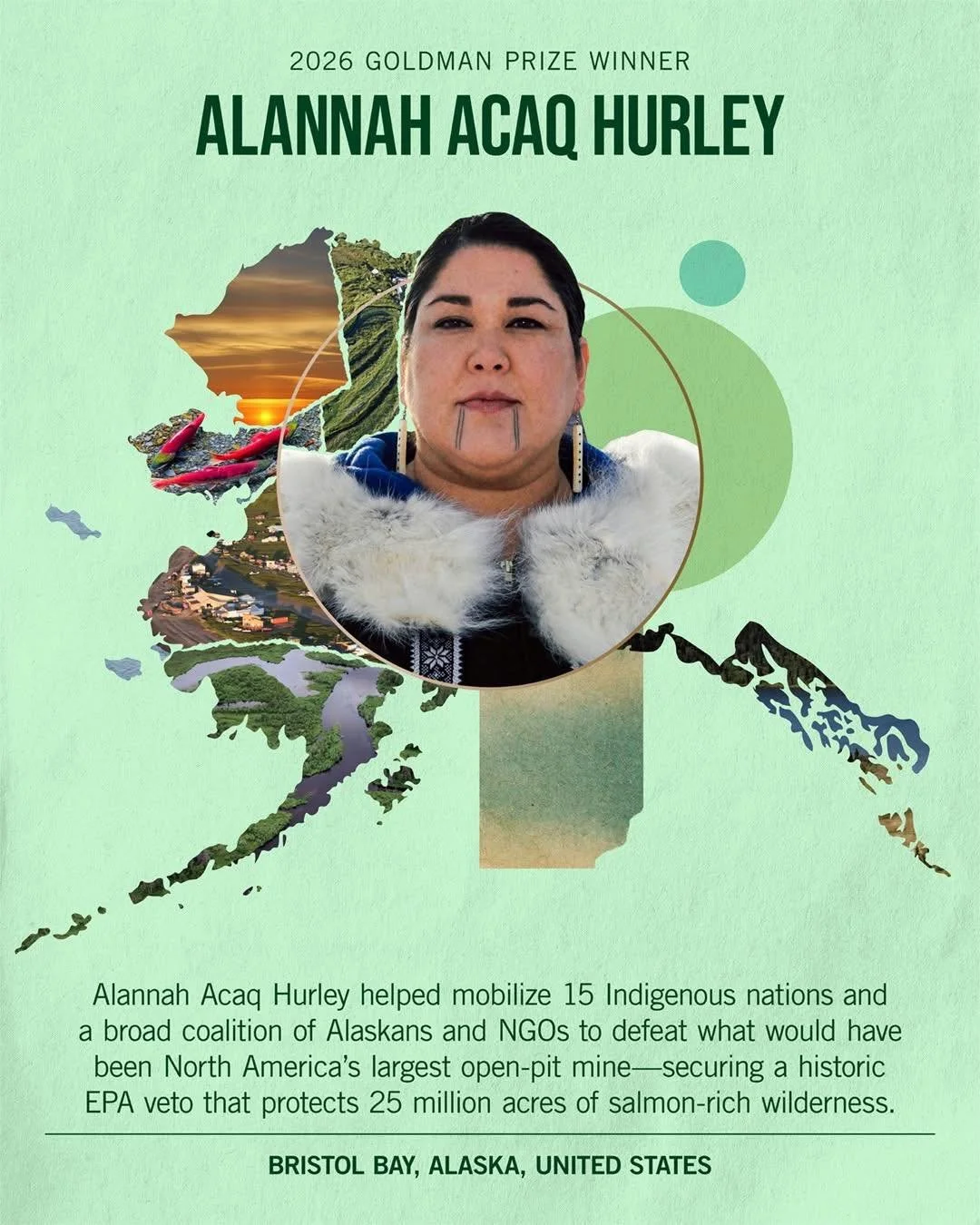 Join us in celebrating UTBB's Executive Director, Alannah Hurley. Last month, she was selected as the 2026 North American recipient of the prestigious Goldman Environmental Prize! This award celebrates, &ldquo;ordinary people who take extraordinary a