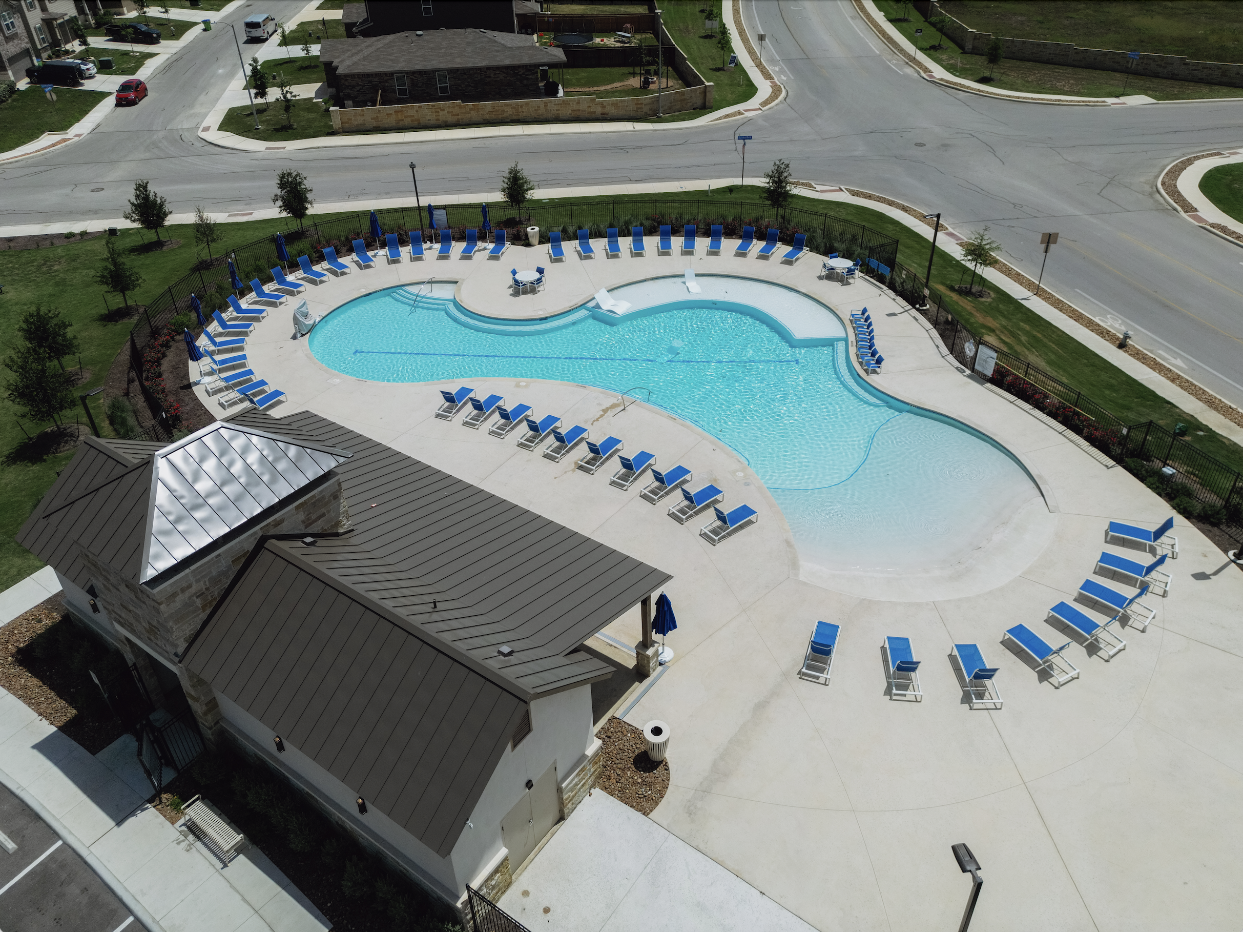 Cinco Lakes - NucoS Pools - Custom Commercial Pool Builder in San Antonio, Texas.