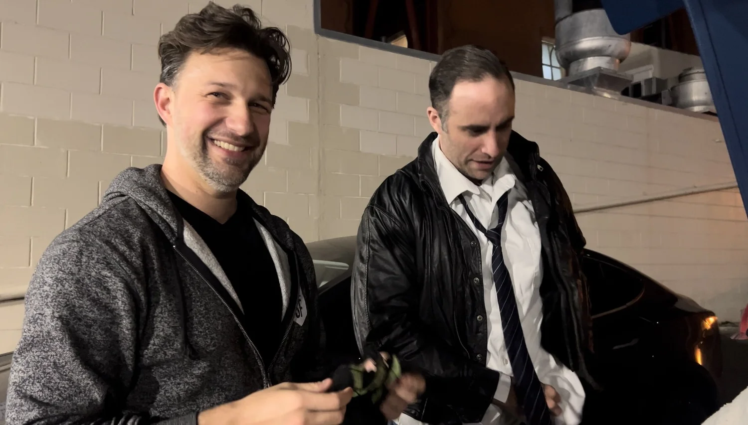 Daryl Della and Tommy Lazzari during the return of Jack Knife