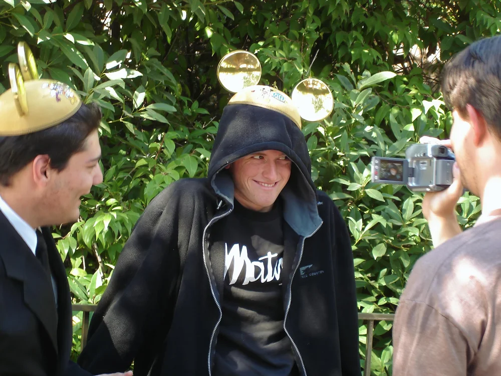 Ninja Killface receives golden Mickey ears