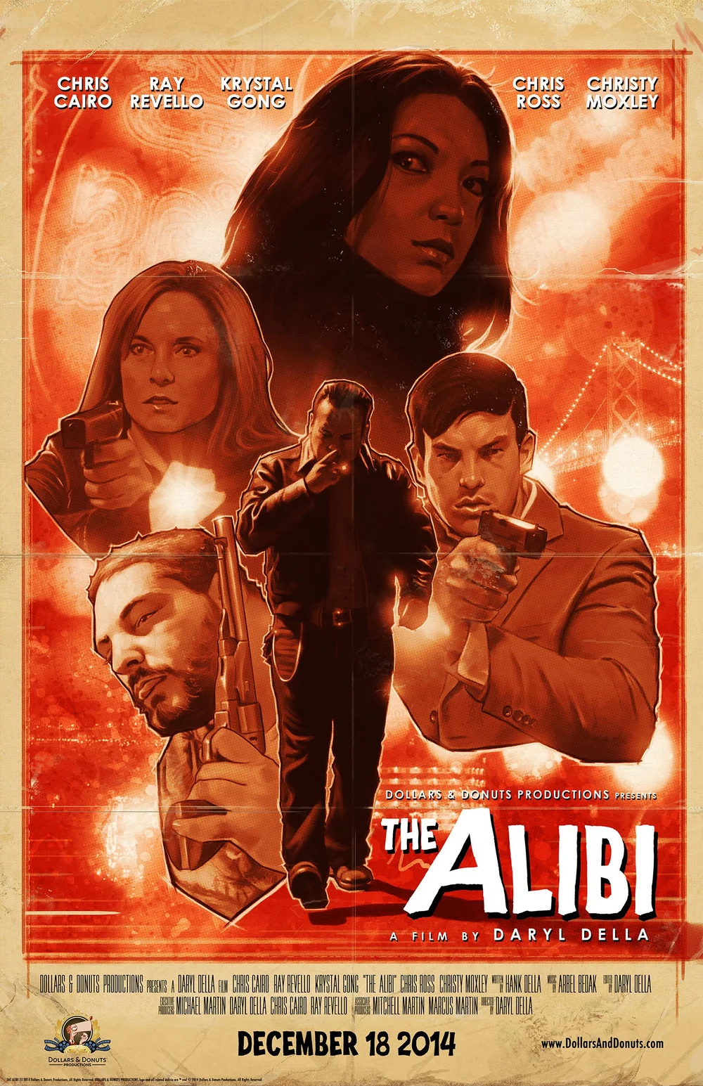 Original poster for The Alibi