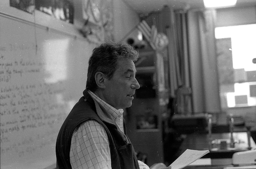 Bob Garrett photographed at El Camino High School