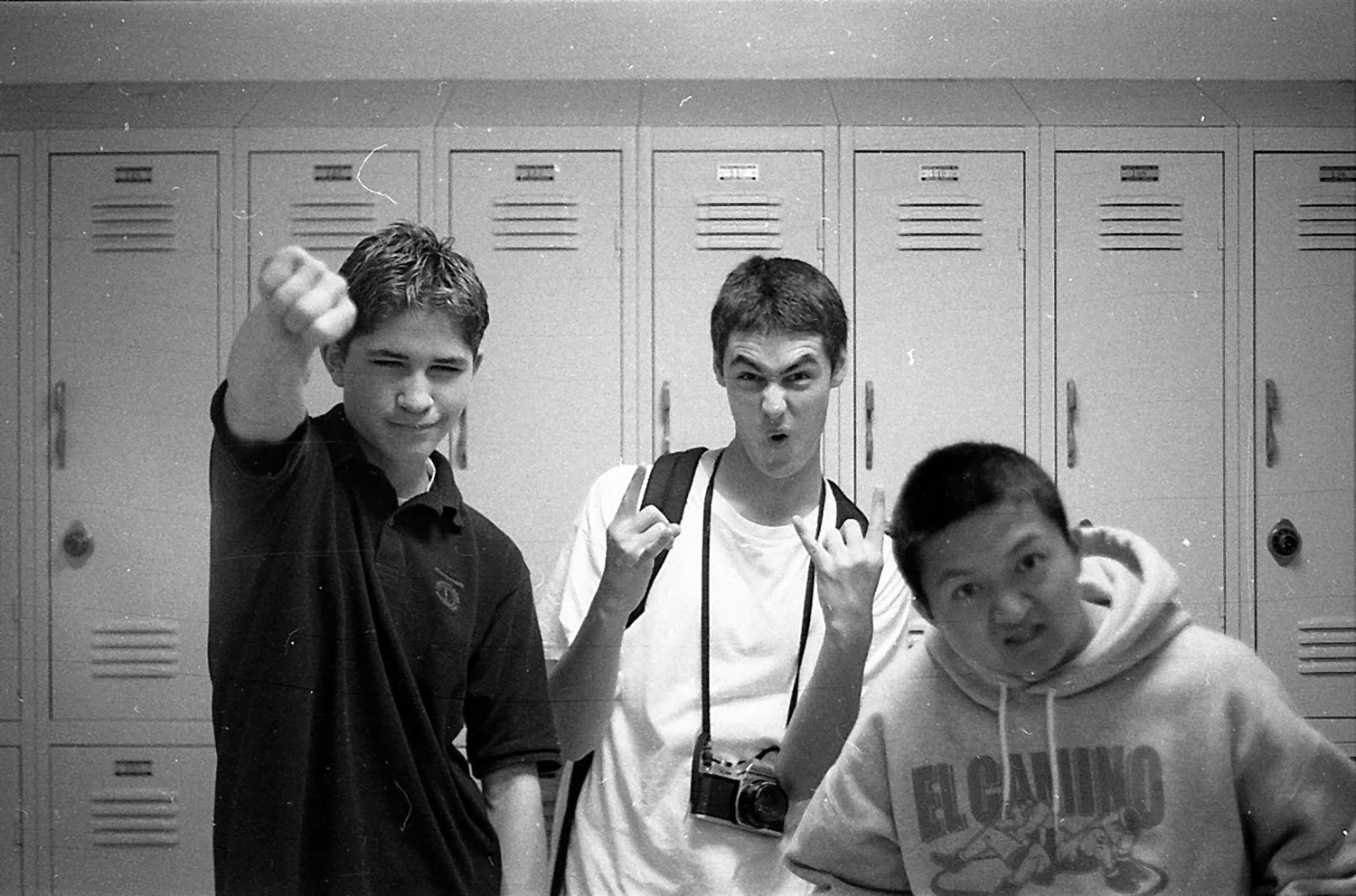 Lorenzo Ocon, Brandon J. Snyder, and Richard Castromayor at El Camino High School