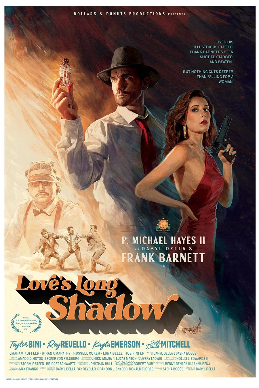Original poster for Frank Barnett in Love’s Long Shadow