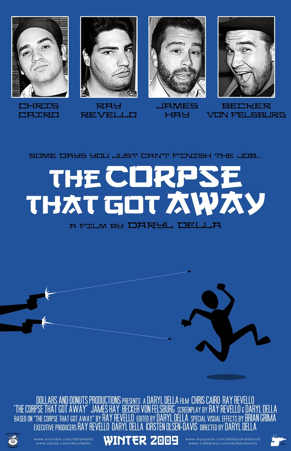 Original poster for The Corpse That Got Away