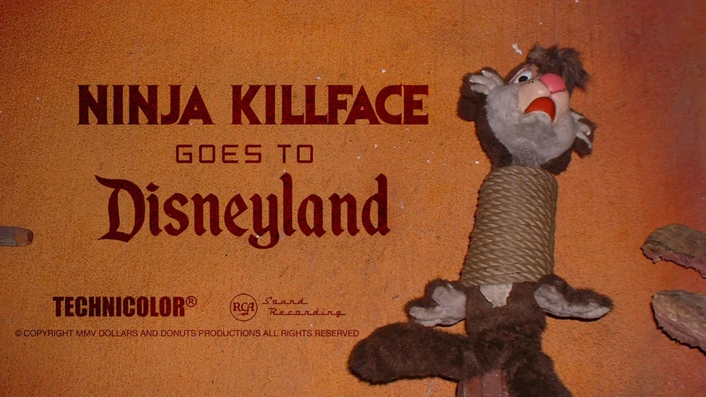 Ninja Killface Goes to Disneyland original title card