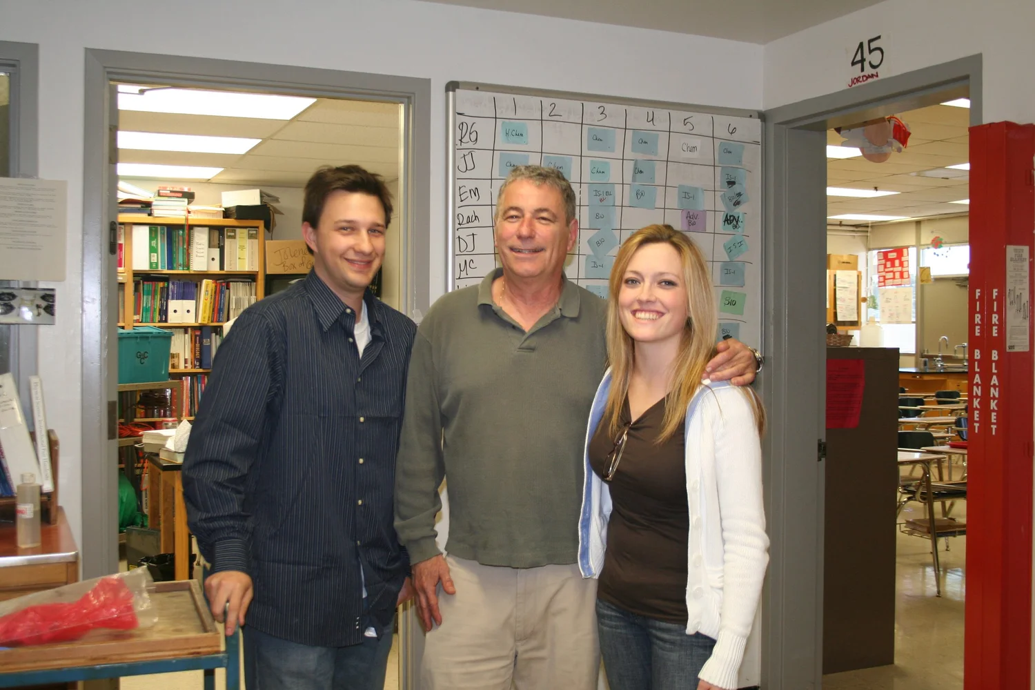 Daryl Della, Bob Garrett, and Kirsten Olsen-Davis in 2009