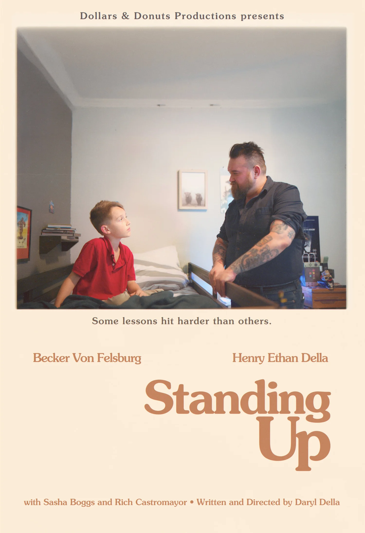 Original poster for Standing Up