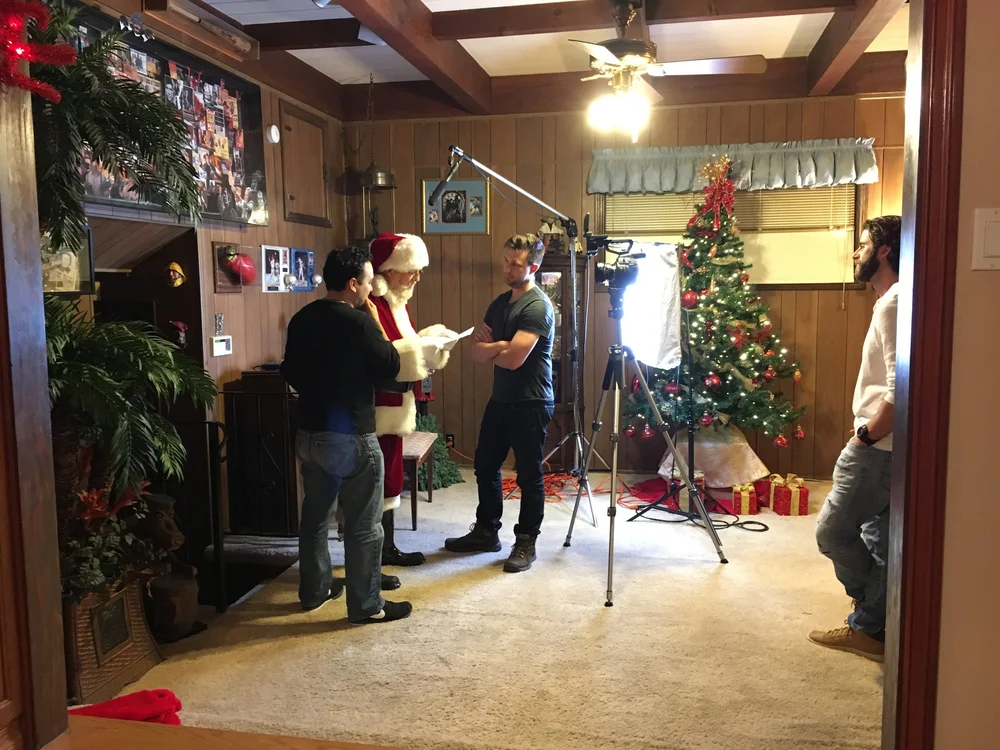 Filming with Jack