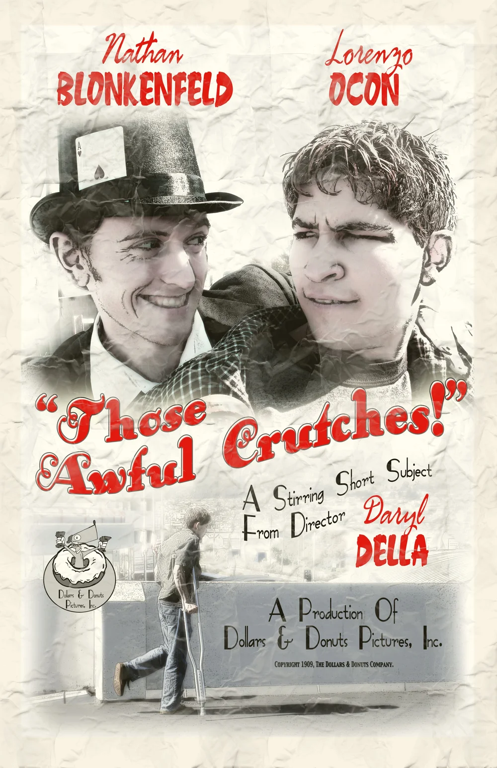 Original poster for Those Awful Crutches