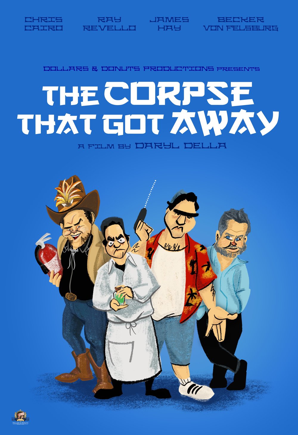 Special edition poster for The Corpse That Got Away