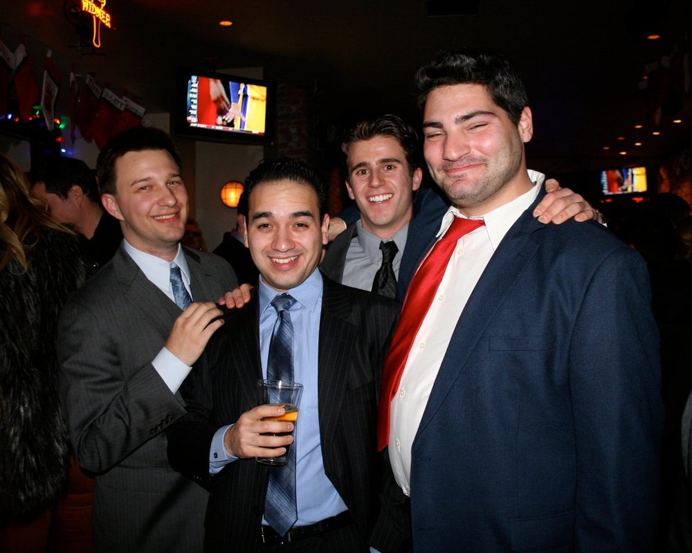 Dollars and Donuts team at the Dead Right premiere