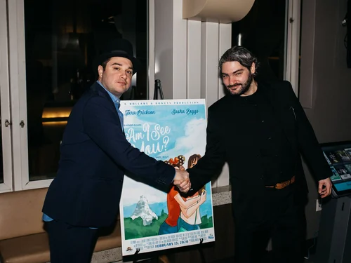 Ted Nyman at the Am I See You? premiere