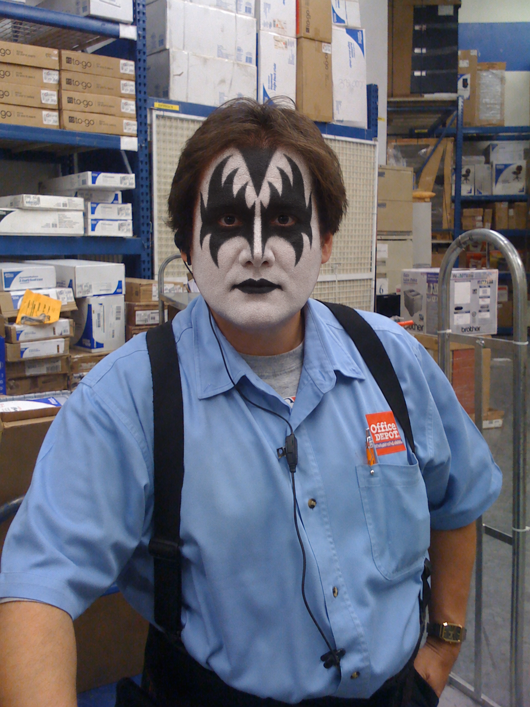 Jerry Mathis at work