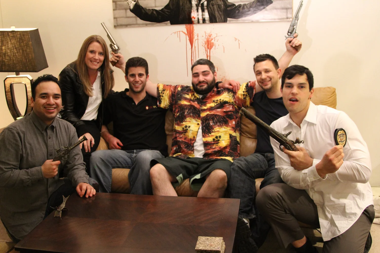 Cast and crew of The Alibi