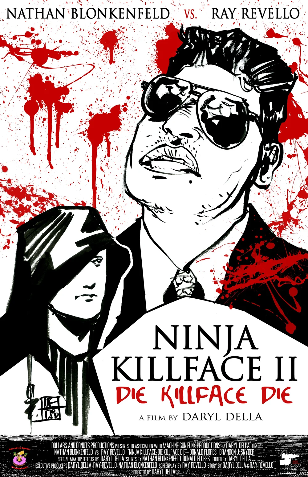 Ninja Killface II: Die Killface Die poster