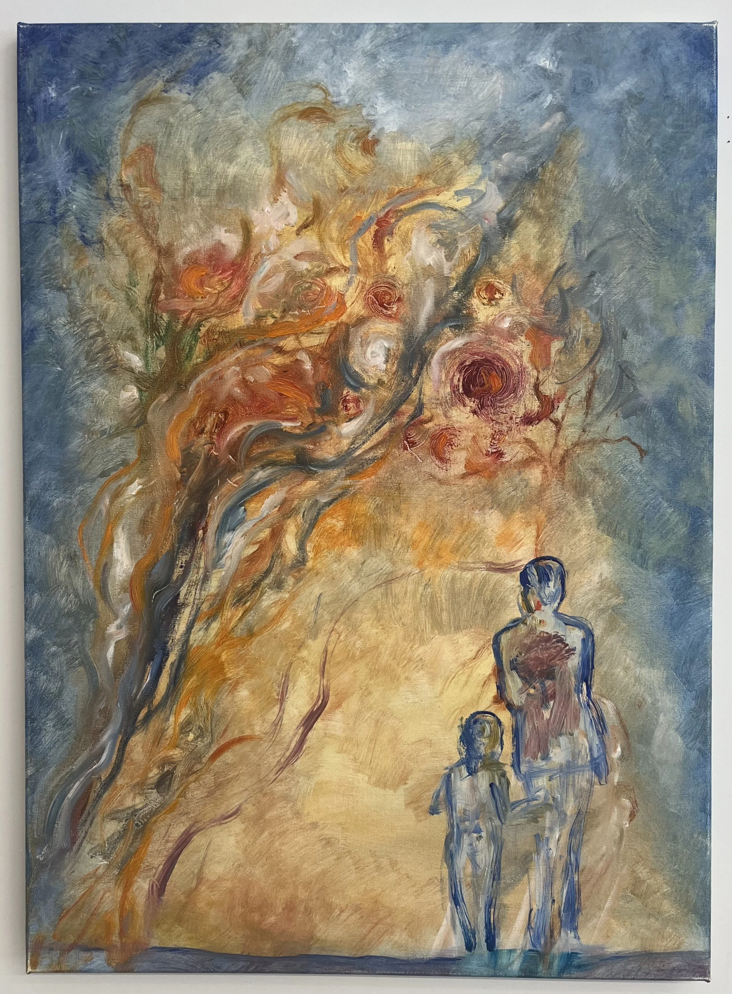 Roberto Colangeli   
   Entering a New World  (Oil on canvas) 
  27 x 23 
   $1,000
