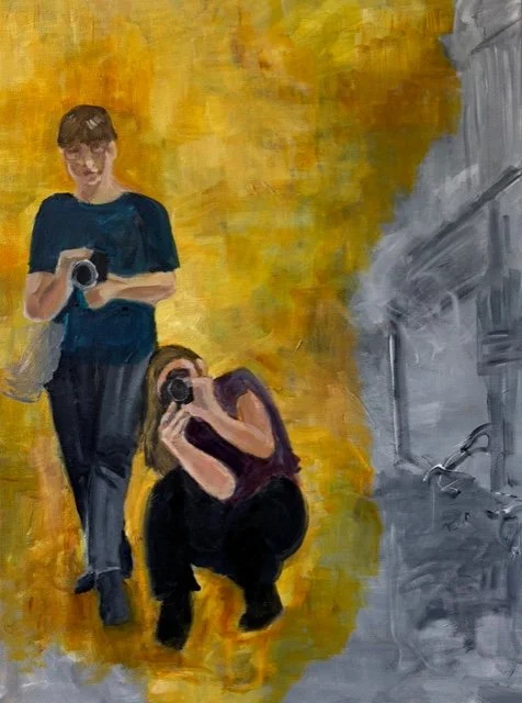 Barbara Seddon   
   We Are All Witnesses  (Acrylic) 
  18 x 24 
   $1,200