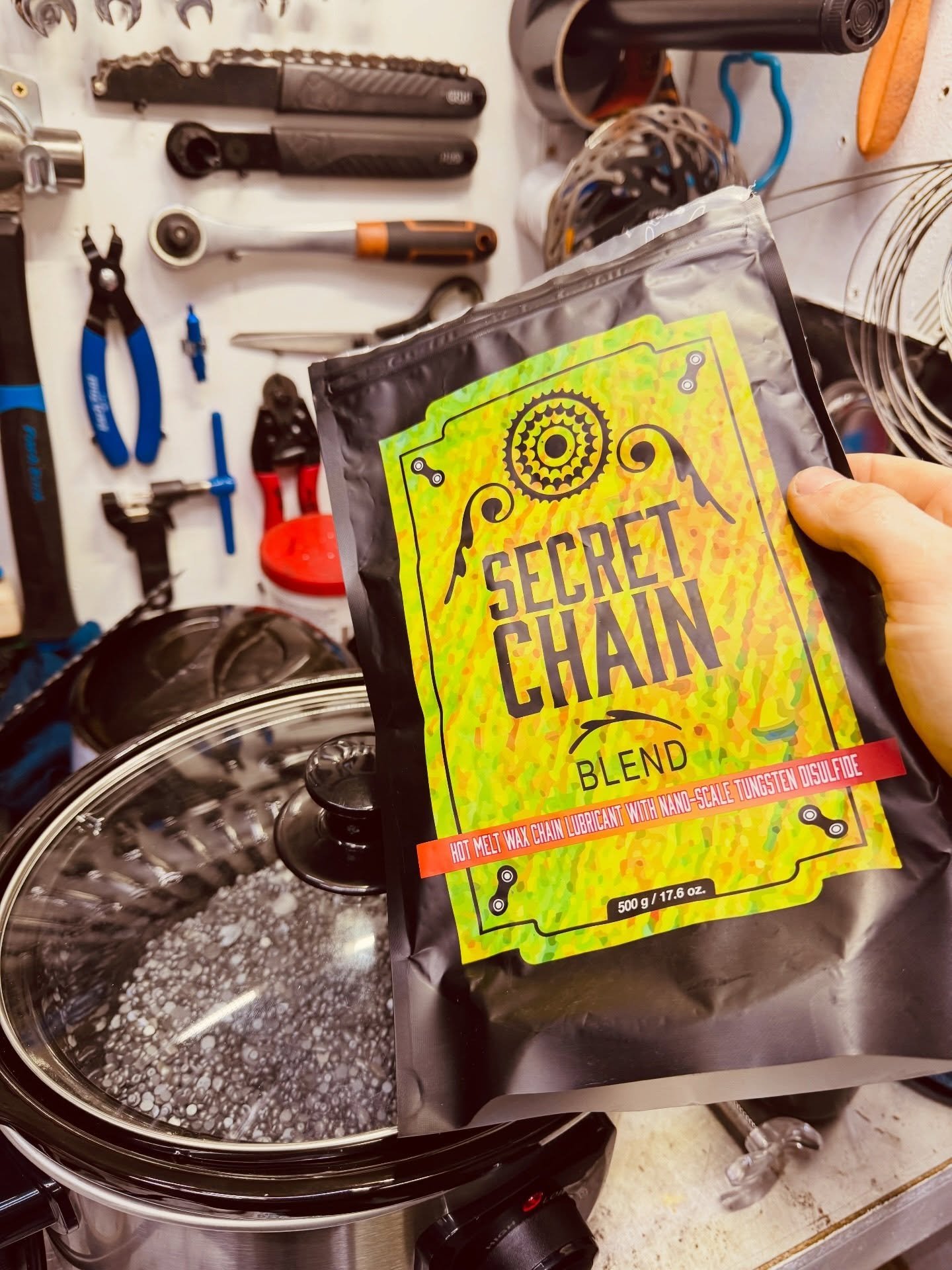 It was time to change hot wax @silca_velo