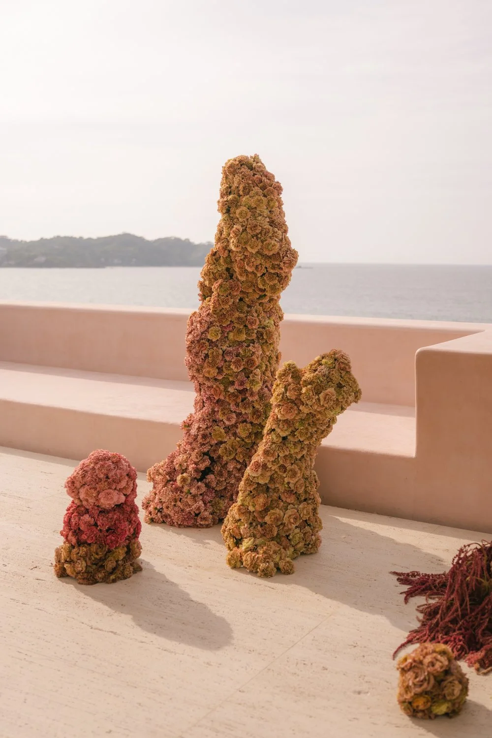 Casa Rosada Sayulita wedding inspiration photographed by a Sayulita destination wedding photographer overlooking the Pacific Ocean.