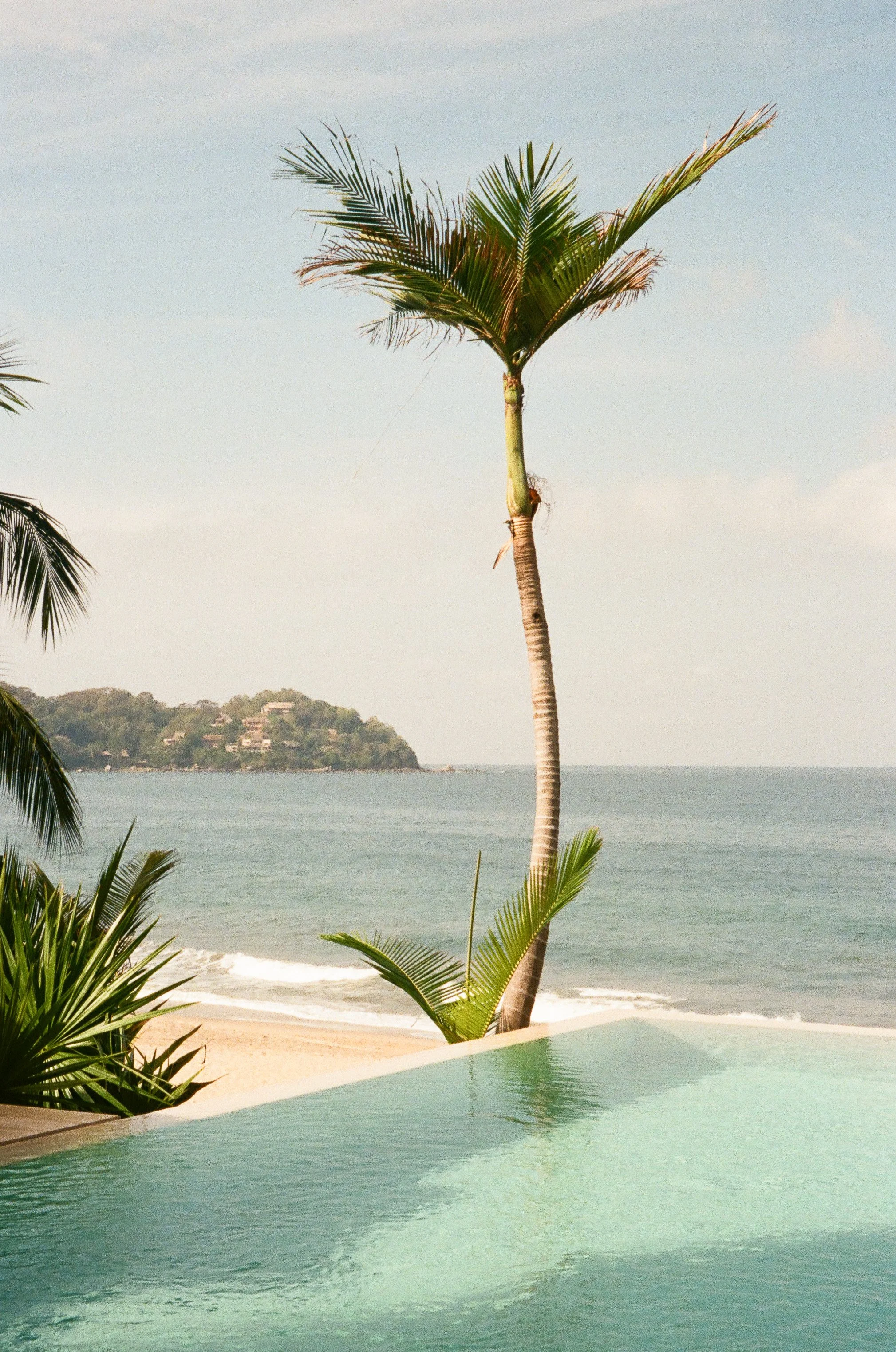 Destination wedding inspiration at Casa Rosada Sayulita with rooftop ceremony and coastal views in Sayulita Mexico