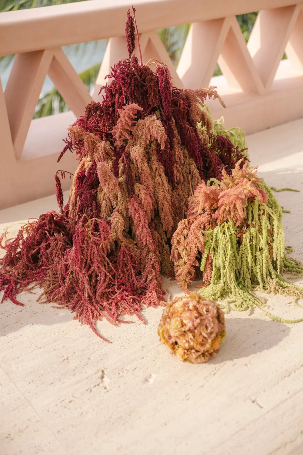 Editorial beach wedding inspiration in Mexico featuring modern ceremony design and soft coastal colors photographed by destination wedding photographer