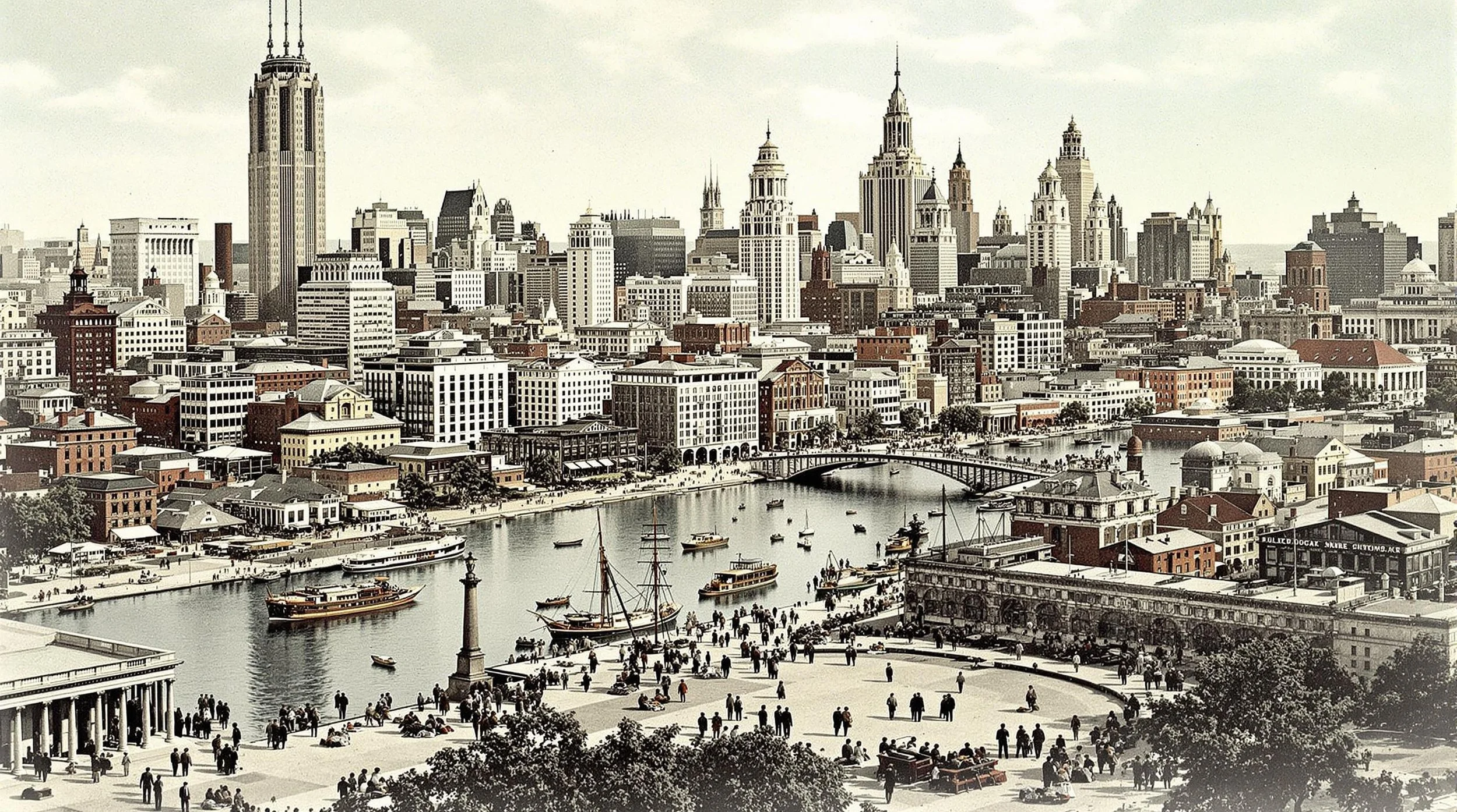 The Views of Chicago in its Early Days