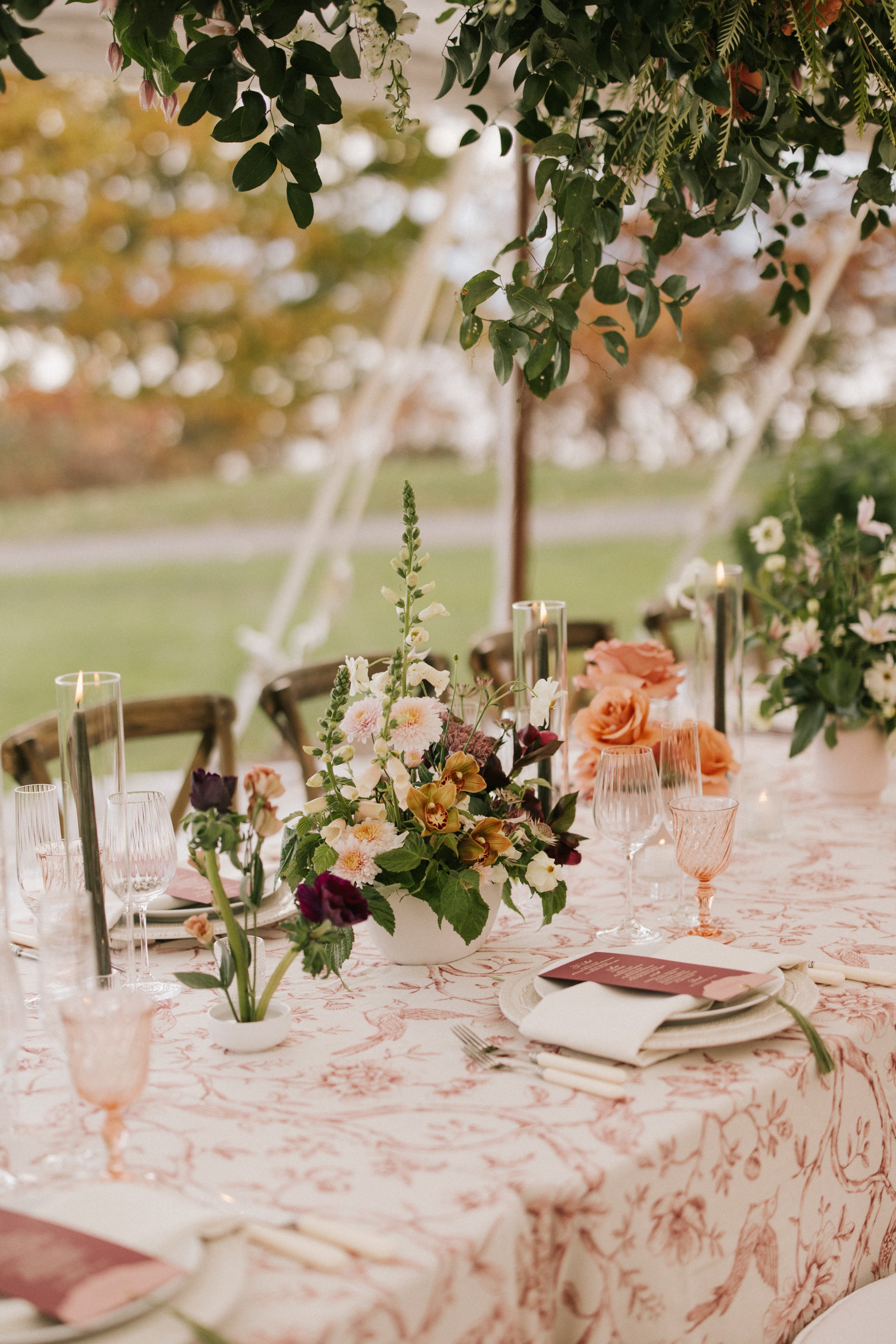 Tented Wedding Reception Maine