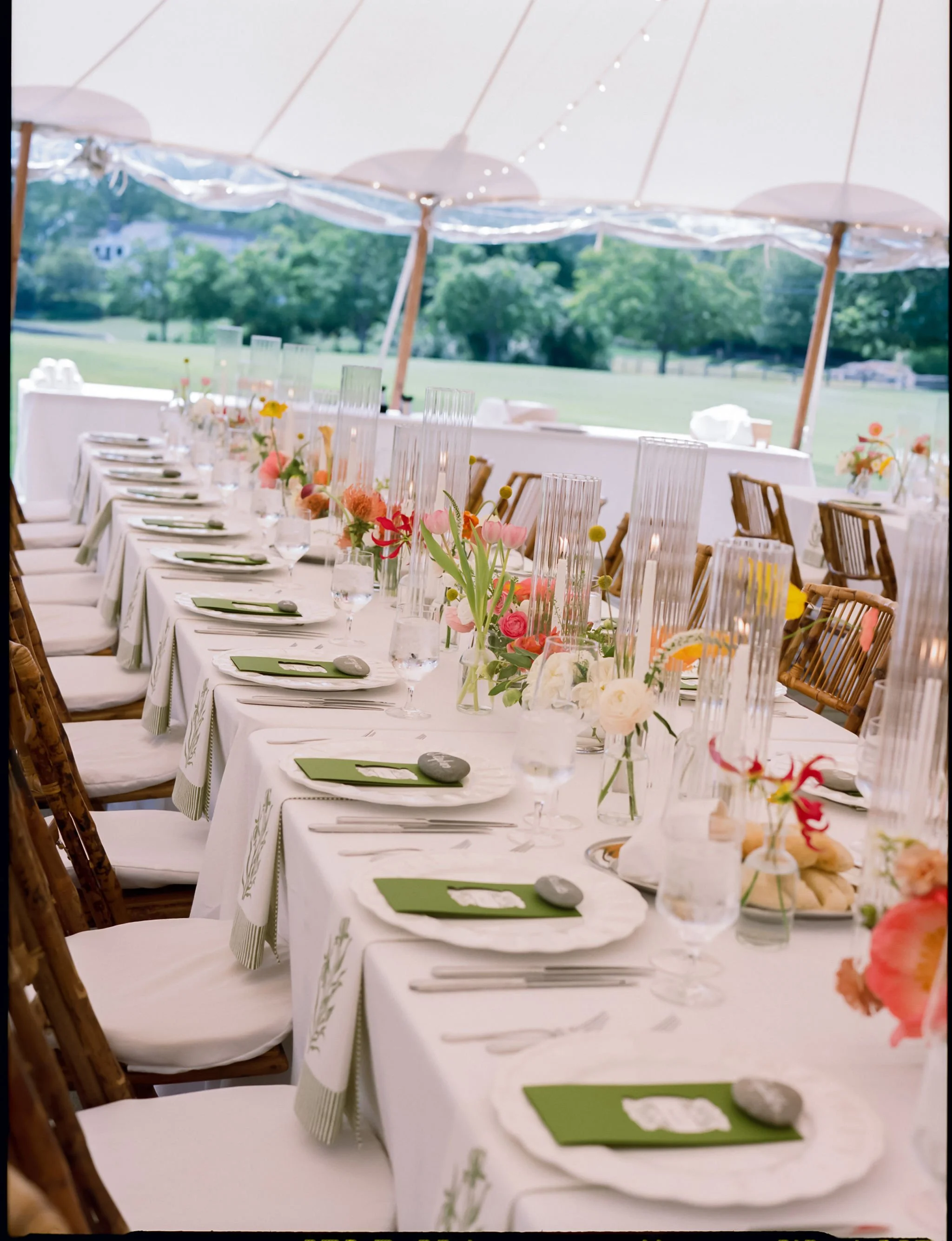 Tented Wedding Reception at Wentworth By The Sea