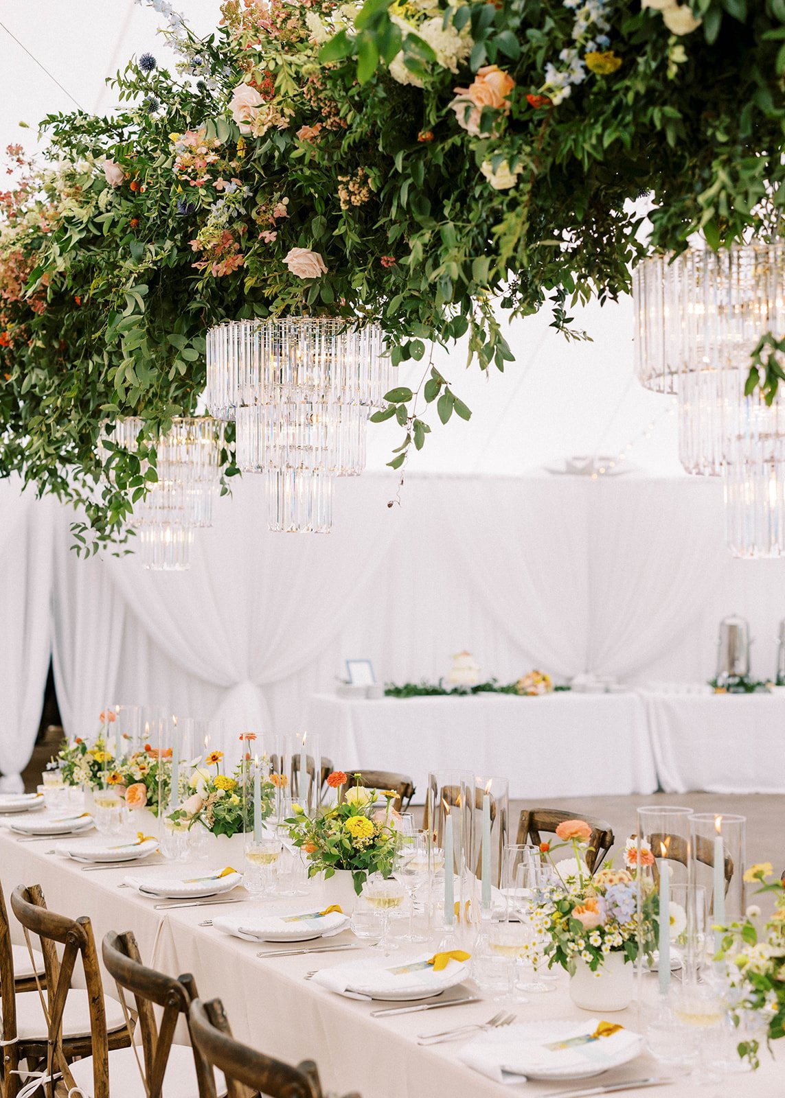 Garden Themed Tented Wedding at Frenchs Point